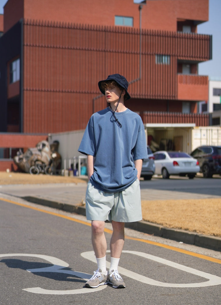パーステップ(PERSTEP) FLOUNDER SHORT PANTS LIGHT GREY SMSP4415