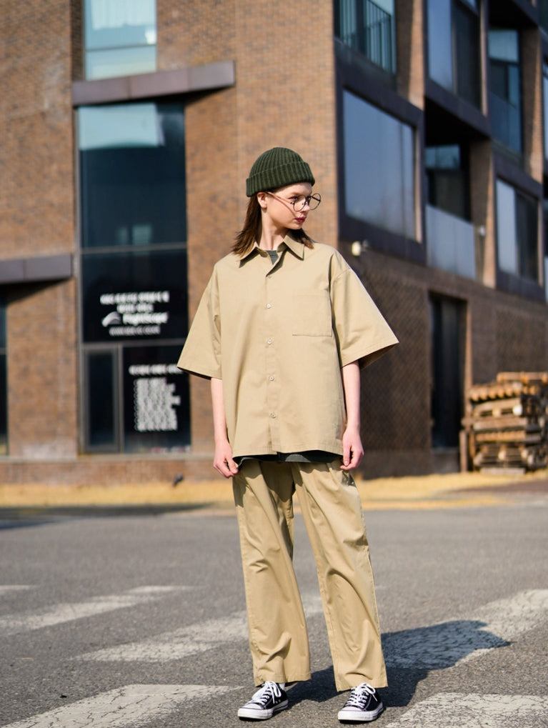 パーステップ(PERSTEP) FLOUNDER HALF SHIRT BEIGE DESS4420