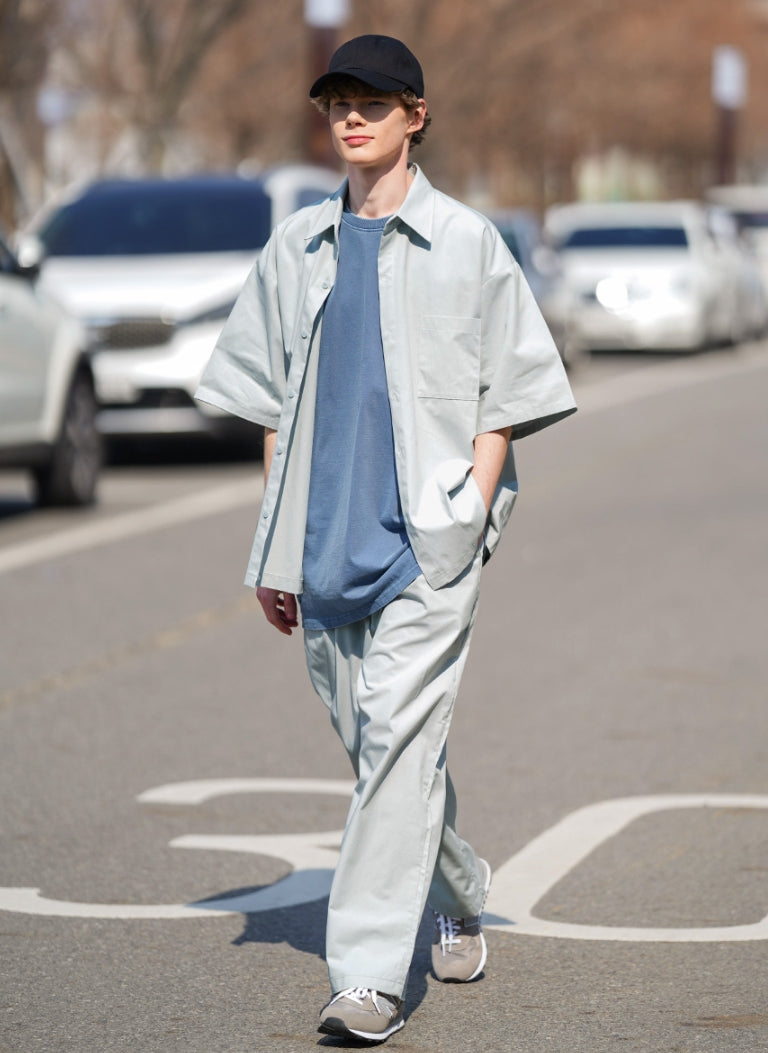 パーステップ(PERSTEP) FLOUNDER LONG PANTS LIGHT GREY JULP4419