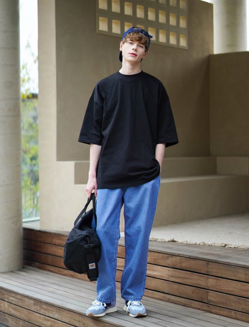 パーステップ(PERSTEP)  BELUGA BALLOON DENIM PANTS BLUE DELP4424