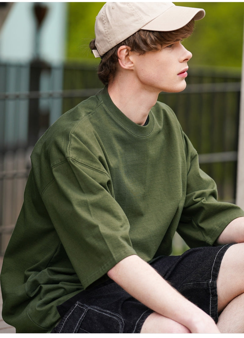 パーステップ(PERSTEP)  RENDER T-SHIRT KHAKI JUST4417