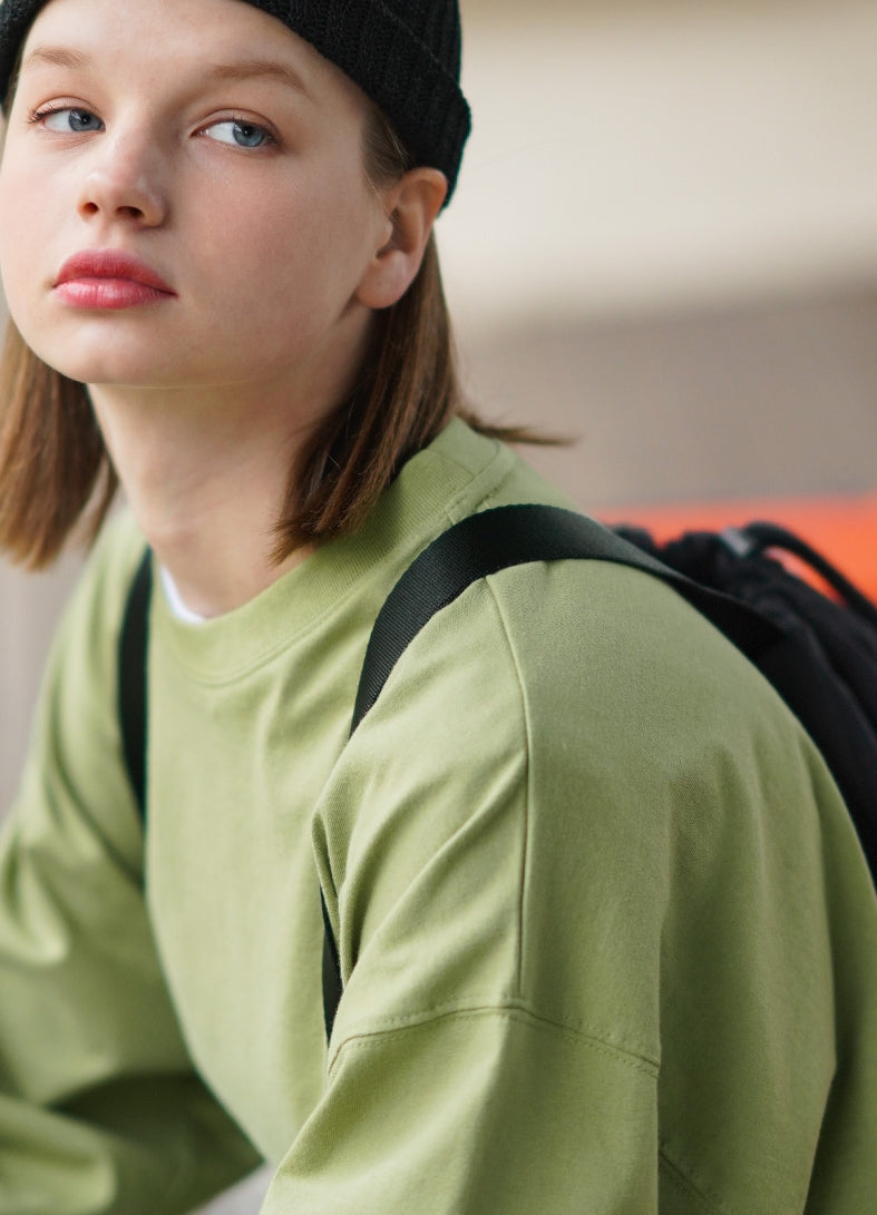 パーステップ(PERSTEP)  RENDER T-SHIRT OLIVE JUST4417