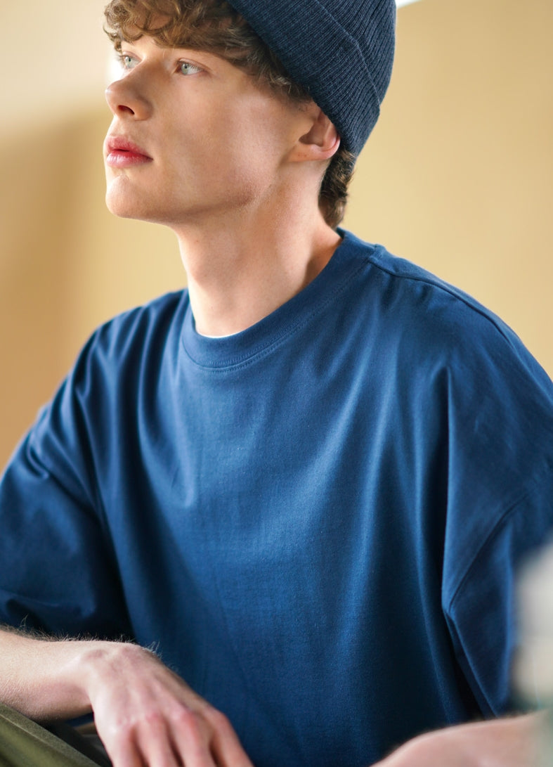 パーステップ(PERSTEP)  RENDER T-SHIRT DARK BLUE JUST4417