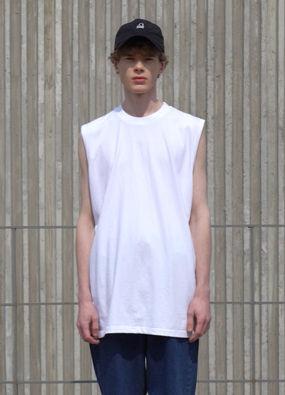 パーステップ(PERSTEP) SUPPORT SLEEVELESS WHITE BJST4422