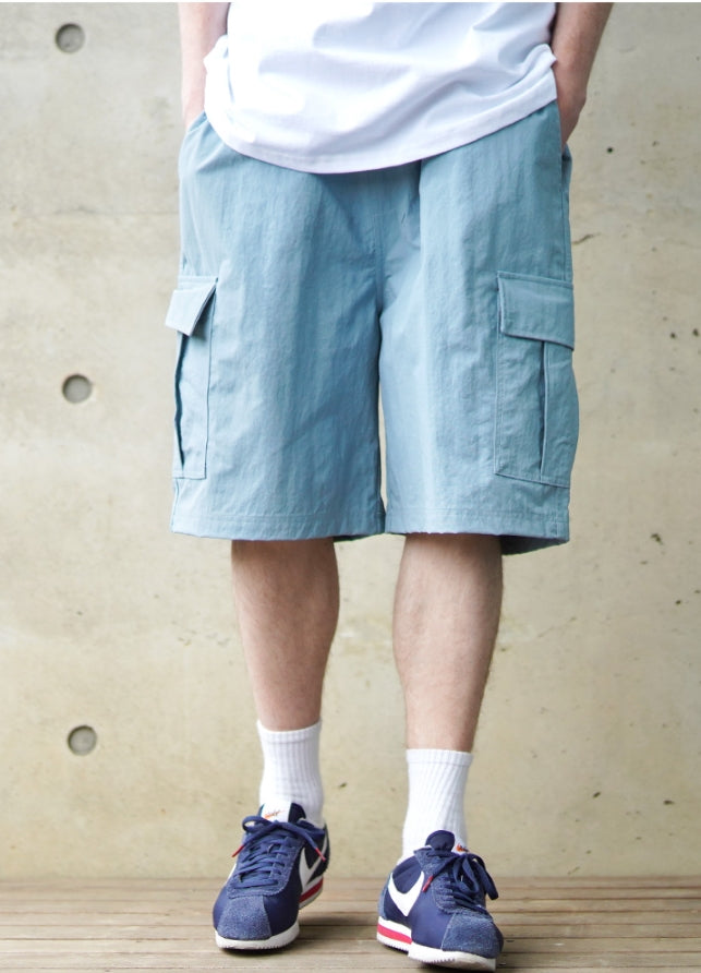 パーステップ(PERSTEP) BOLD CARGO SHIRT PANTS BLUE GRAY JUSP4418