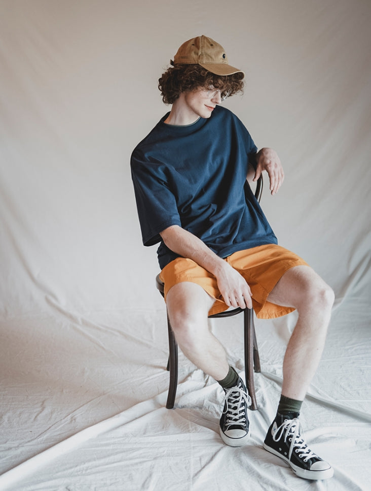 ダブルユーブイプロジェクト(WV PROJECT)  SIXTEEN SHORT SLEEVE T-SHIRTS NAVY CJST7500