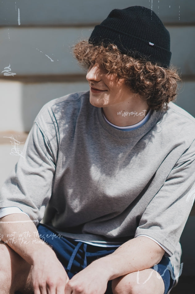 ダブルユーブイプロジェクト(WV PROJECT)  SIXTEEN SHORT SLEEVE T-SHIRTS GREY CJST7500