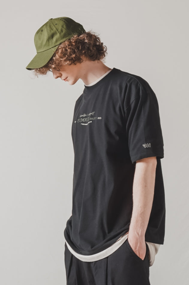 ダブルユーブイプロジェクト(WV PROJECT)  CLASSICAL SHORT SLEEVE BLACK MJST7507