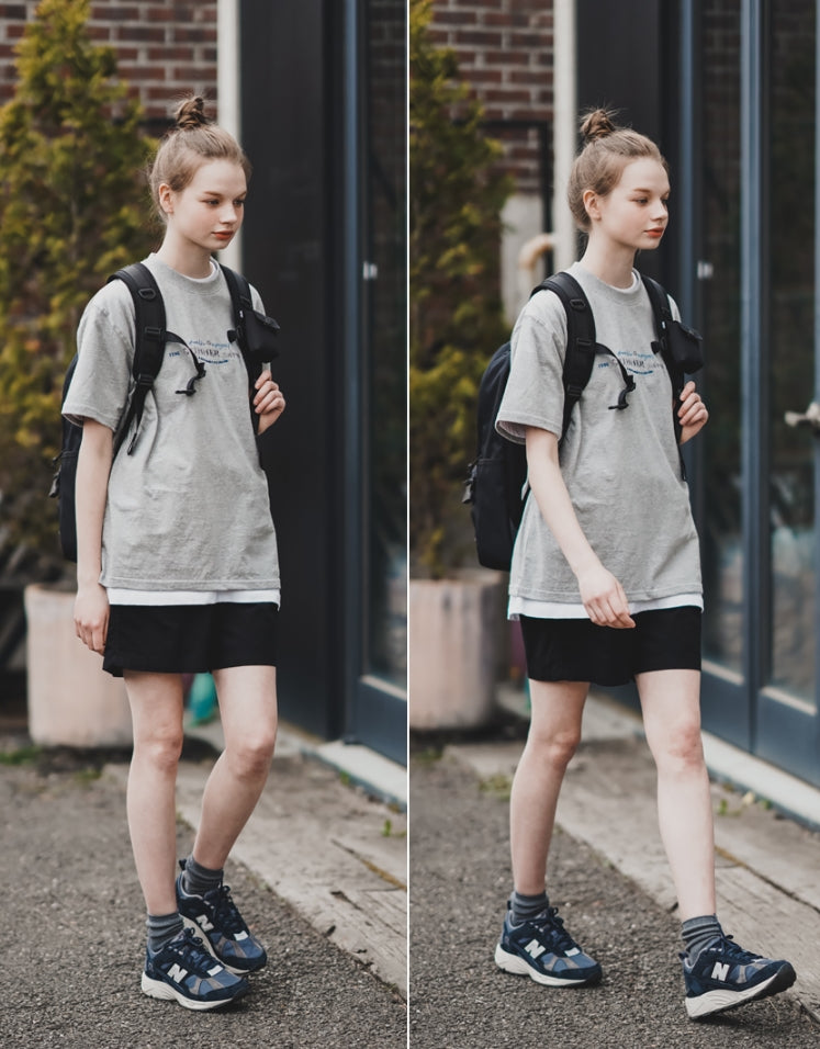 ダブルユーブイプロジェクト(WV PROJECT)  CLASSICAL SHORT SLEEVE GREY MJST7507