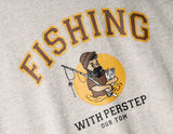 パーステップ(PERSTEP) FISHING TEAM T-SHIRT OATMEAL DEST4427