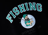 パーステップ(PERSTEP) FISHING TEAM T-SHIRT BLACK DEST4427