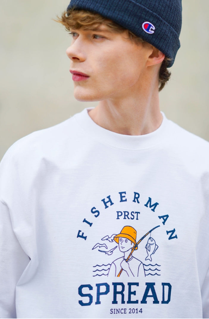 パーステップ(PERSTEP) SPREAD T-SHIRT WHITE JUST4430