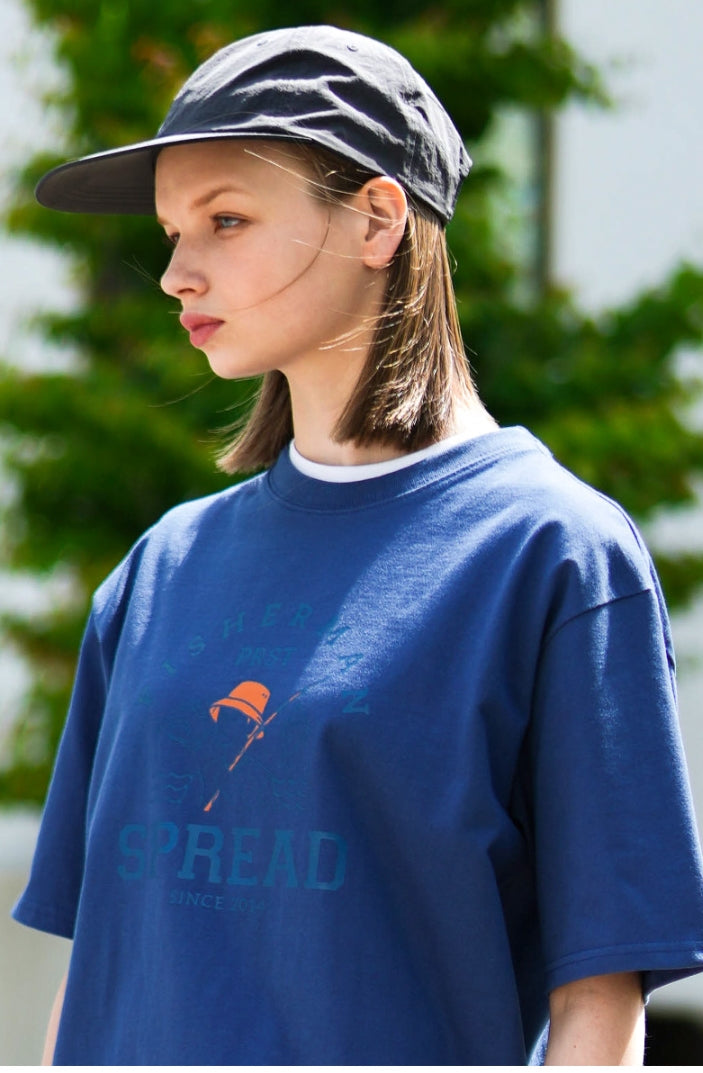 パーステップ(PERSTEP) SPREAD T-SHIRT DARK BLUE JUST4430