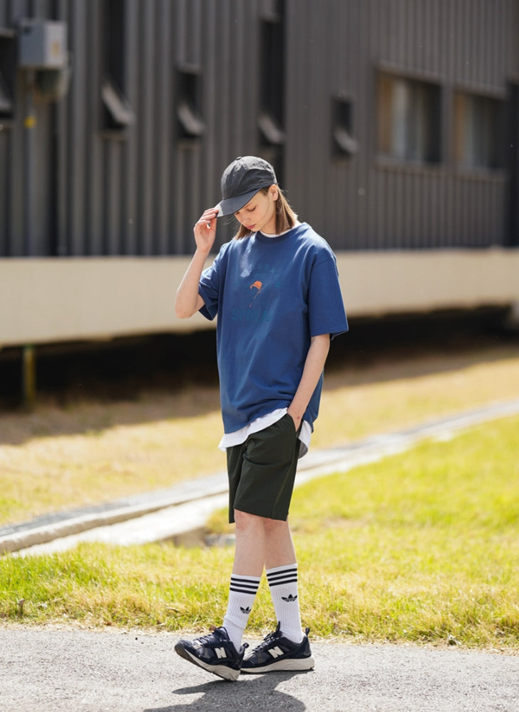 パーステップ(PERSTEP) SPREAD T-SHIRT DARK BLUE JUST4430