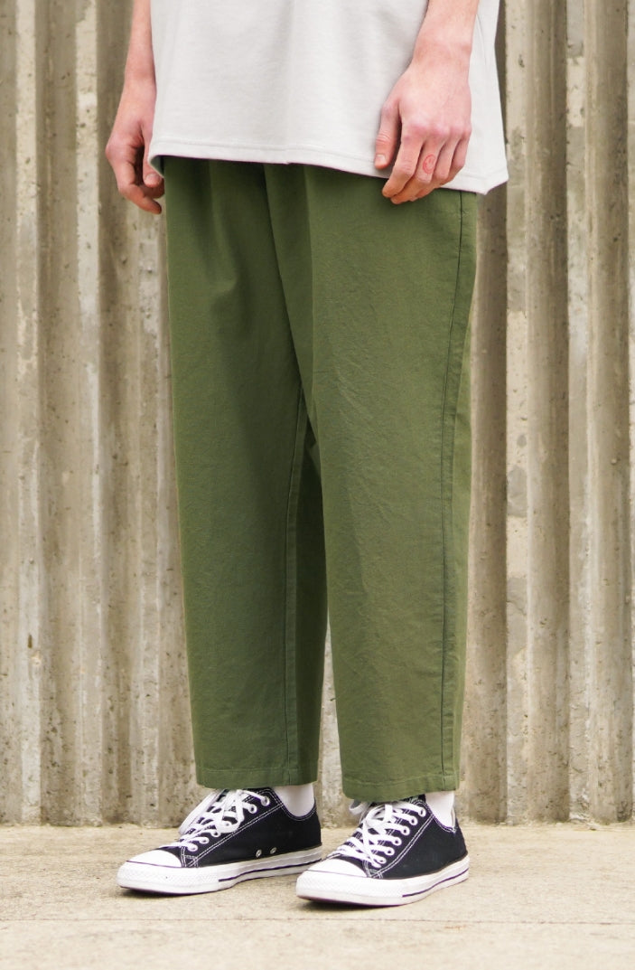 パーステップ(PERSTEP) ADE LINEN PANTS KHAKI JULP4429