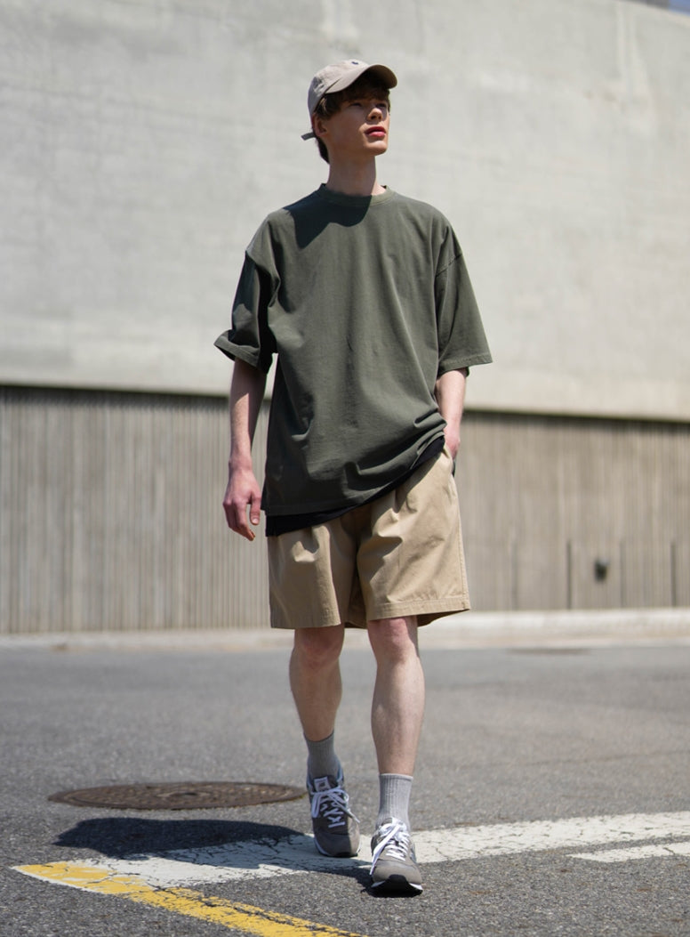 パーステップ(PERSTEP) PAINT COOLING PIGMENT T-SHIRT KHAKI SMST4431