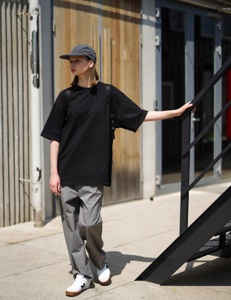 パーステップ(PERSTEP) PAINT COOLING PIGMENT T-SHIRT BLACK SMST4431