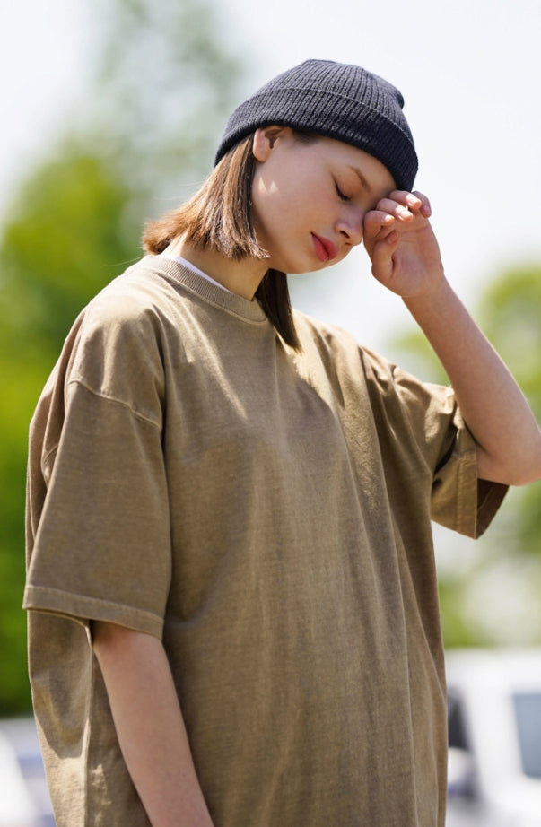 パーステップ(PERSTEP) PAINT COOLING PIGMENT T-SHIRT BEIGE SMST4431
