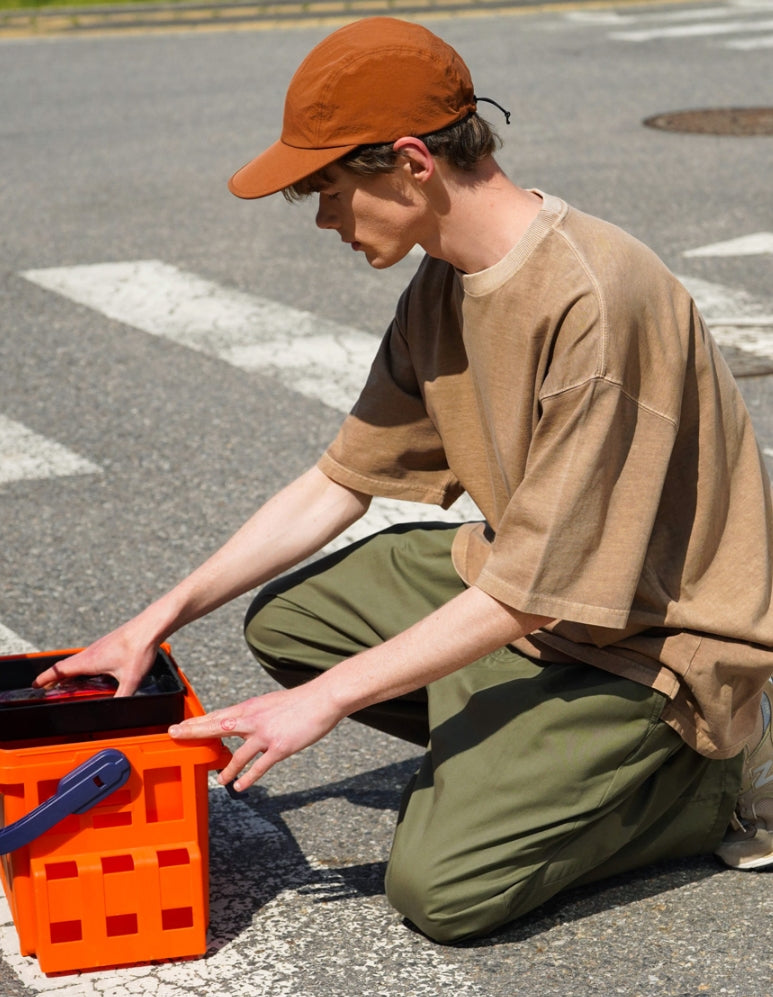パーステップ(PERSTEP) PAINT COOLING PIGMENT T-SHIRT BEIGE SMST4431