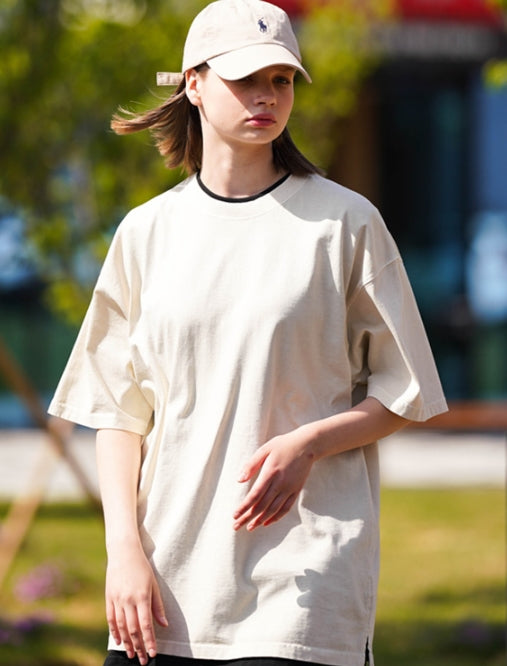 パーステップ(PERSTEP) PAINT COOLING PIGMENT T-SHIRT LIGHT BEIGE SMST4431