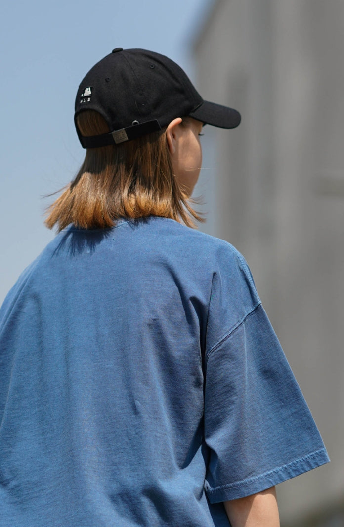 パーステップ(PERSTEP) PAINT COOLING PIGMENT T-SHIRT LIGHT DARK BLUE SMST4431