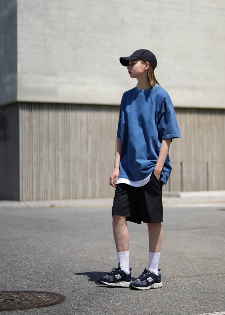 パーステップ(PERSTEP) PAINT COOLING PIGMENT T-SHIRT LIGHT DARK BLUE SMST4431