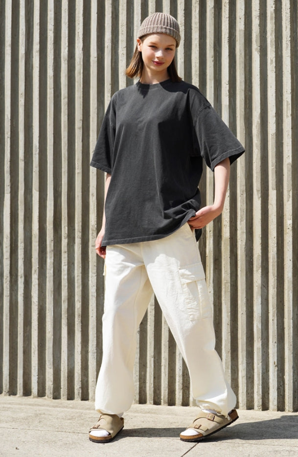 パーステップ(PERSTEP) PAINT COOLING PIGMENT T-SHIRT DARK GRAY SMST4431