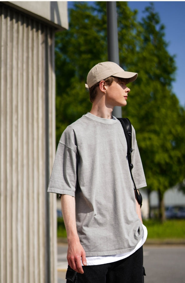 パーステップ(PERSTEP) PAINT COOLING PIGMENT T-SHIRT GRAY SMST4431