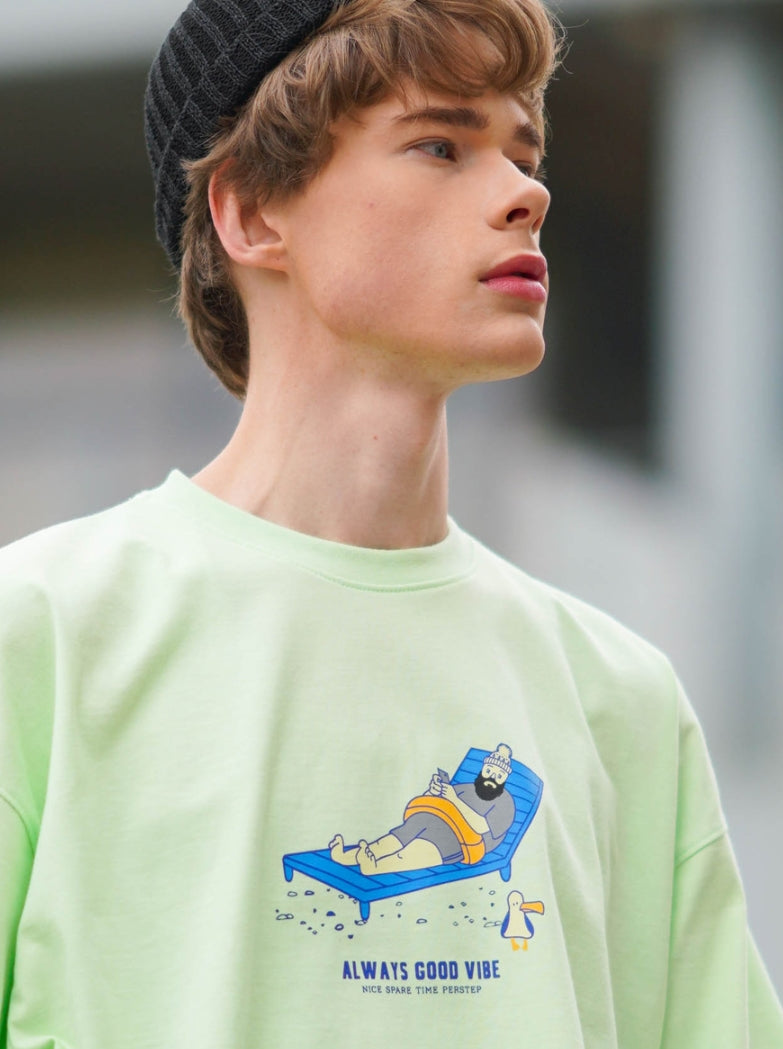 パーステップ(PERSTEP) QUICK FISHING T-SHIRT MINT SMST4435