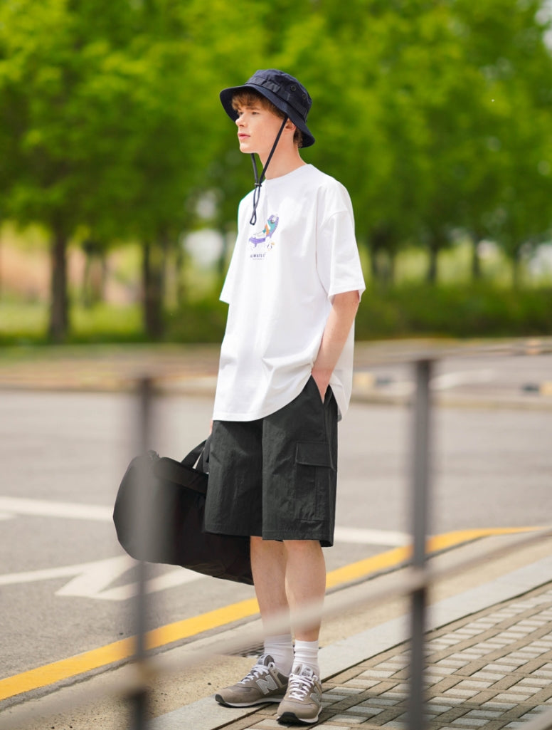 パーステップ(PERSTEP) BOLD CARGO SHIRT PANTS CHARCOAL JUSP4418