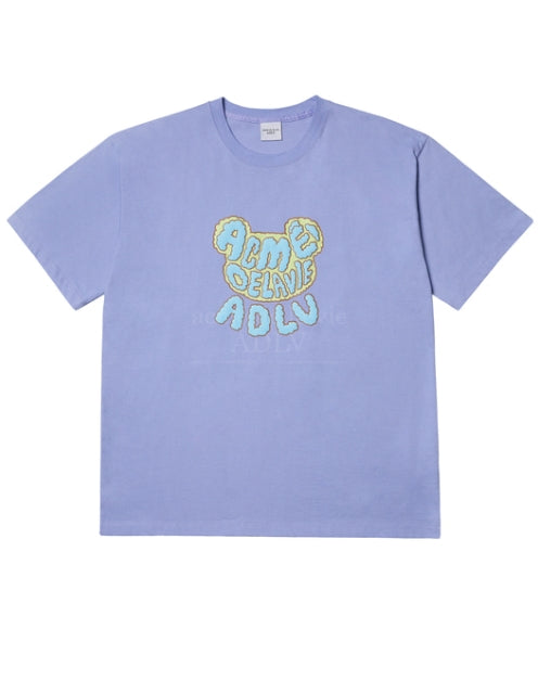 アクメドラビ(acme' de la vie)  EMBO BEAR SHORT SLEEVE T-SHIRT LIGHT PURPLE