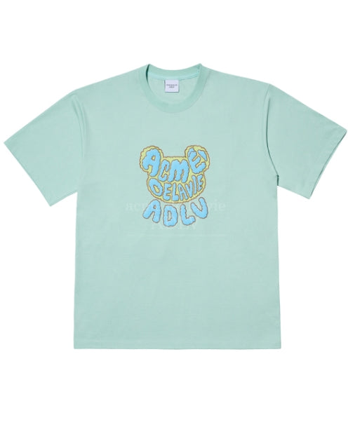 アクメドラビ(acme' de la vie)  EMBO BEAR SHORT SLEEVE T-SHIRT MINT