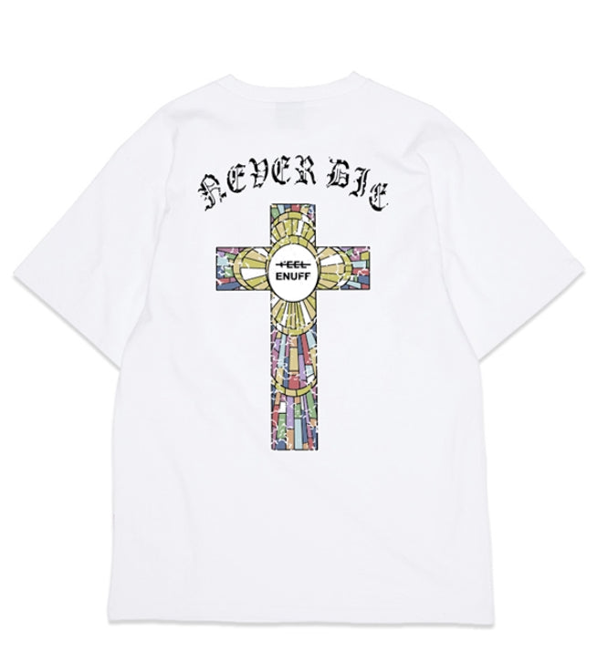 FEEL ENUFF (フィールイナフ)  REWORK NEVER DIE TEE / WHITE