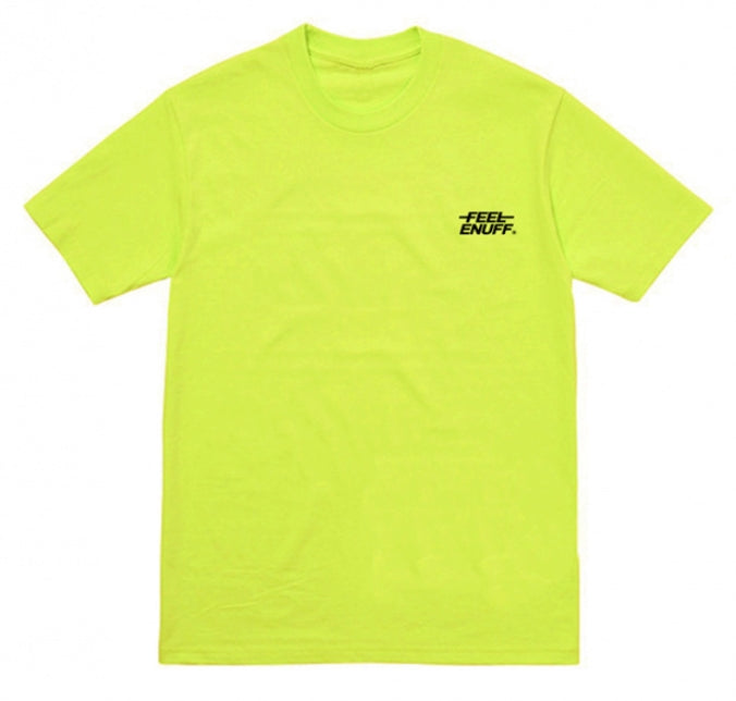 FEEL ENUFF (フィールイナフ)  CIRCLE LOGO TEE / NEON