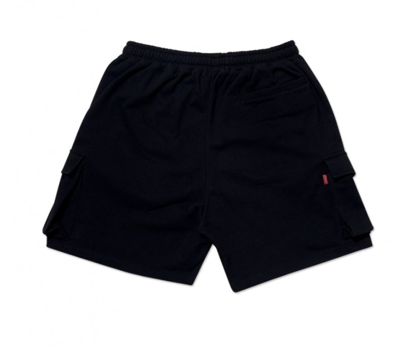 FEEL ENUFF (フィールイナフ)  SOLID POCKET SHORTS / BLACK