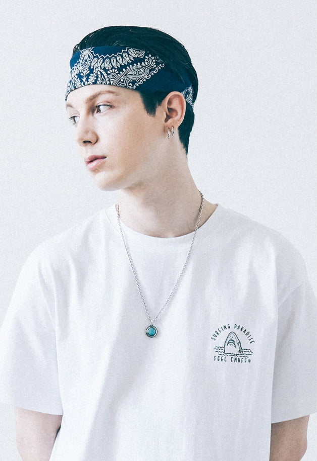 FEEL ENUFF (フィールイナフ)  Turquoise Silver Necklace