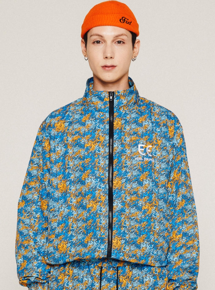 FEEL ENUFF (フィールイナフ)  FLAME TRACK JACKET