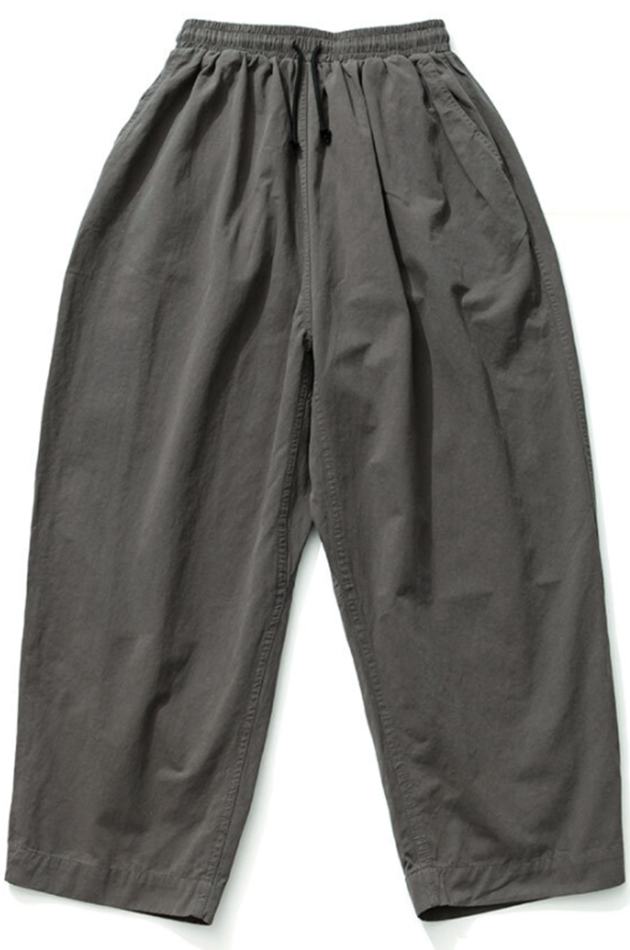 Q CUMBERS (キューカンバース)　Wide Wide Harem Pants - Gray
