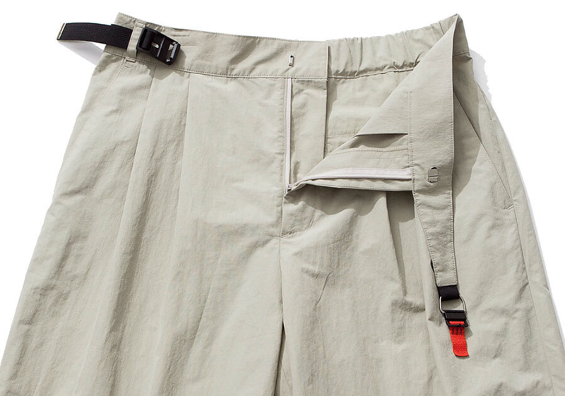Q CUMBERS (キューカンバース)　Feedlock Gurkha Shorts (21ver) - Mono Beige
