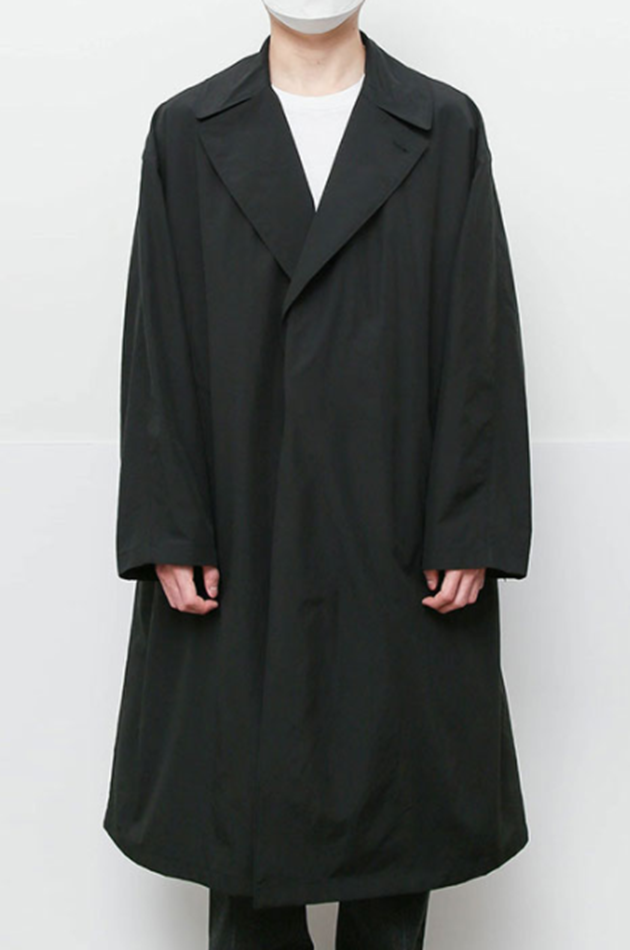 Q CUMBERS (キューカンバース)　Packable Windbreaker Coat - Black