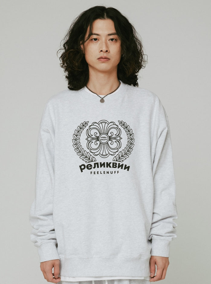FEEL ENUFF (フィールイナフ)  Relic Crewneck / GRAY