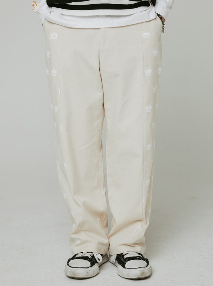 FEEL ENUFF (フィールイナフ)  Crown Work Pants / CREAM