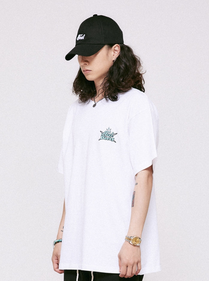 FEEL ENUFF (フィールイナフ)  FEEL DEEZY TEE / WHITE