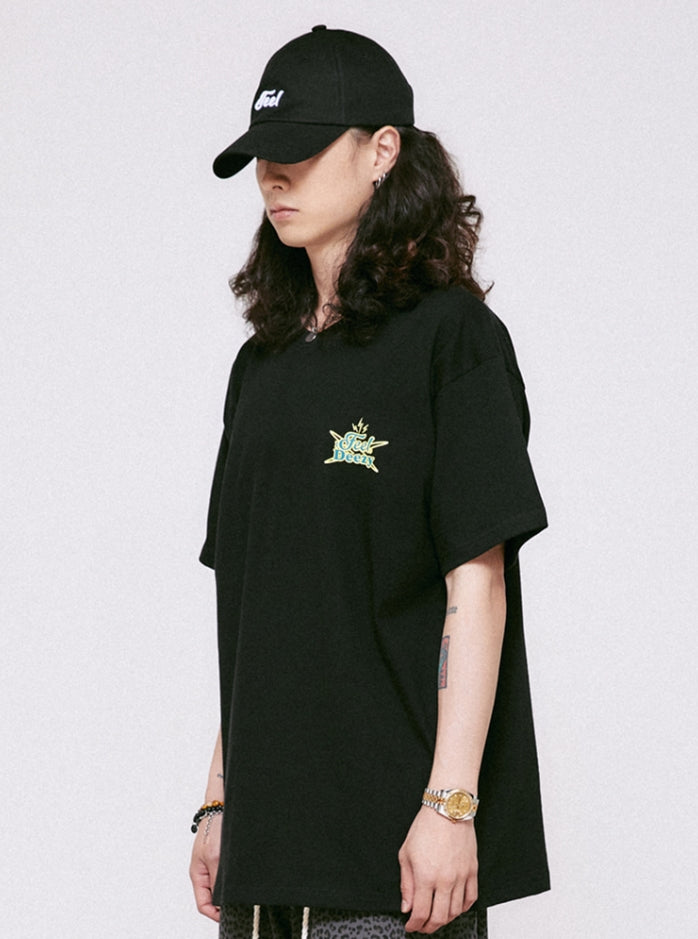 FEEL ENUFF (フィールイナフ)  FEEL DEEZY TEE / BLACK