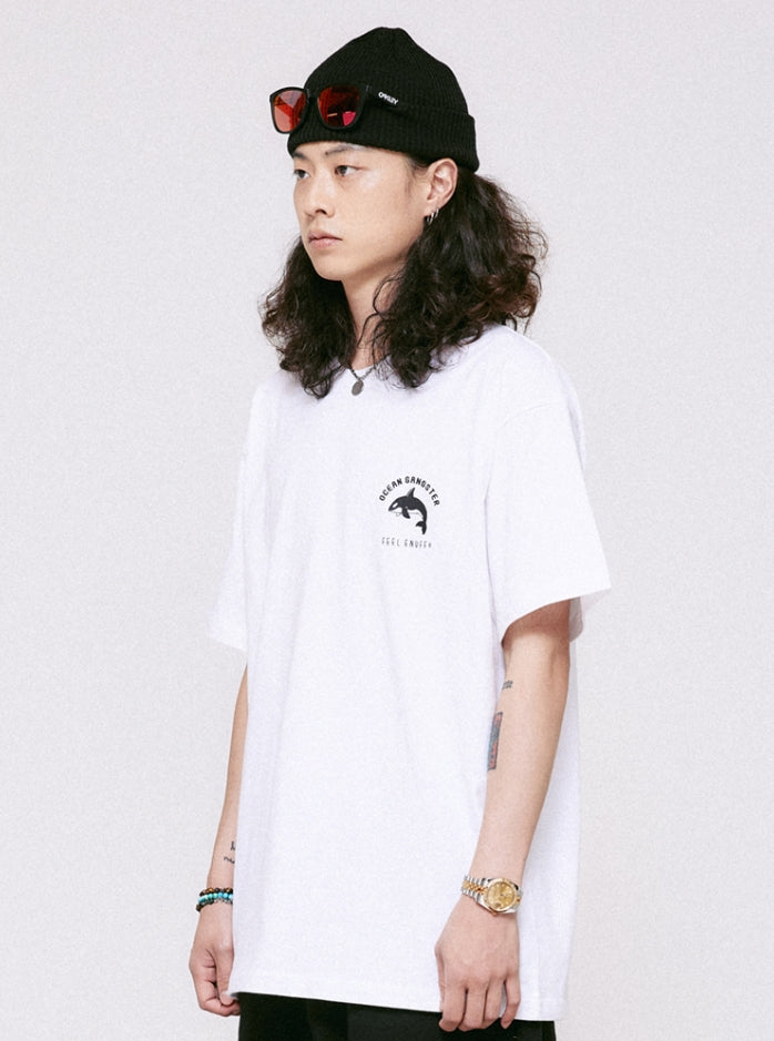 FEEL ENUFF (フィールイナフ) KILLER WHALE TEE / WHITE