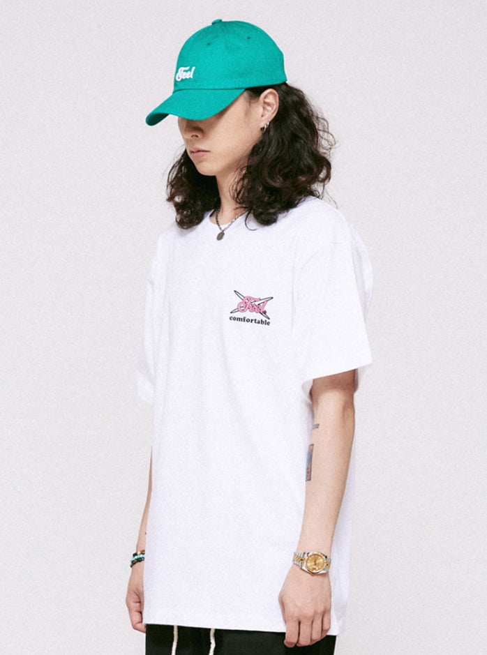 FEEL ENUFF (フィールイナフ) CITY CAR TEE / WHITE
