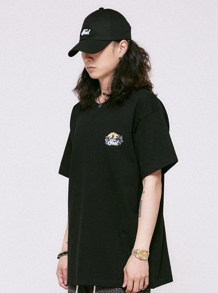 FEEL ENUFF (フィールイナフ) SUNSET TEE / BLACK