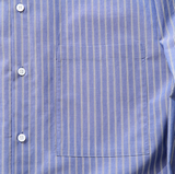 Q CUMBERS (キューカンバース)　City Guy Shirt - Blue Stripe