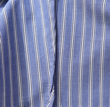 Q CUMBERS (キューカンバース)　City Guy Shirt - Blue Stripe