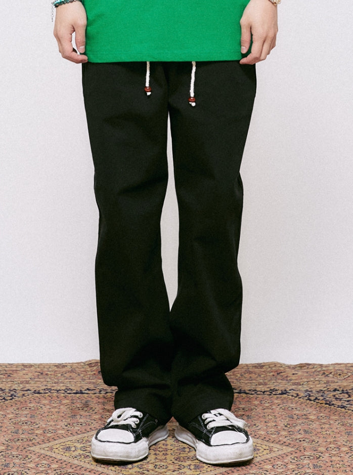 FEEL ENUFF (フィールイナフ)  ROPE PANTS / BLACK